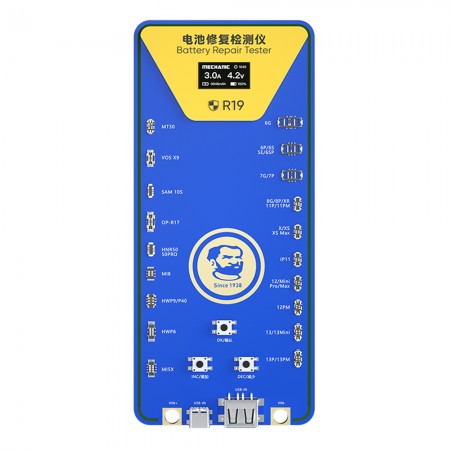 Mechanic R19 Battery Activated Repair Tester for iPhone 11 to 13Pro Max and Android Phones