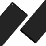 OLED LCD Display Touch Screen Digitizer Assembly Replacement for Samsung Galaxy A21S - Black