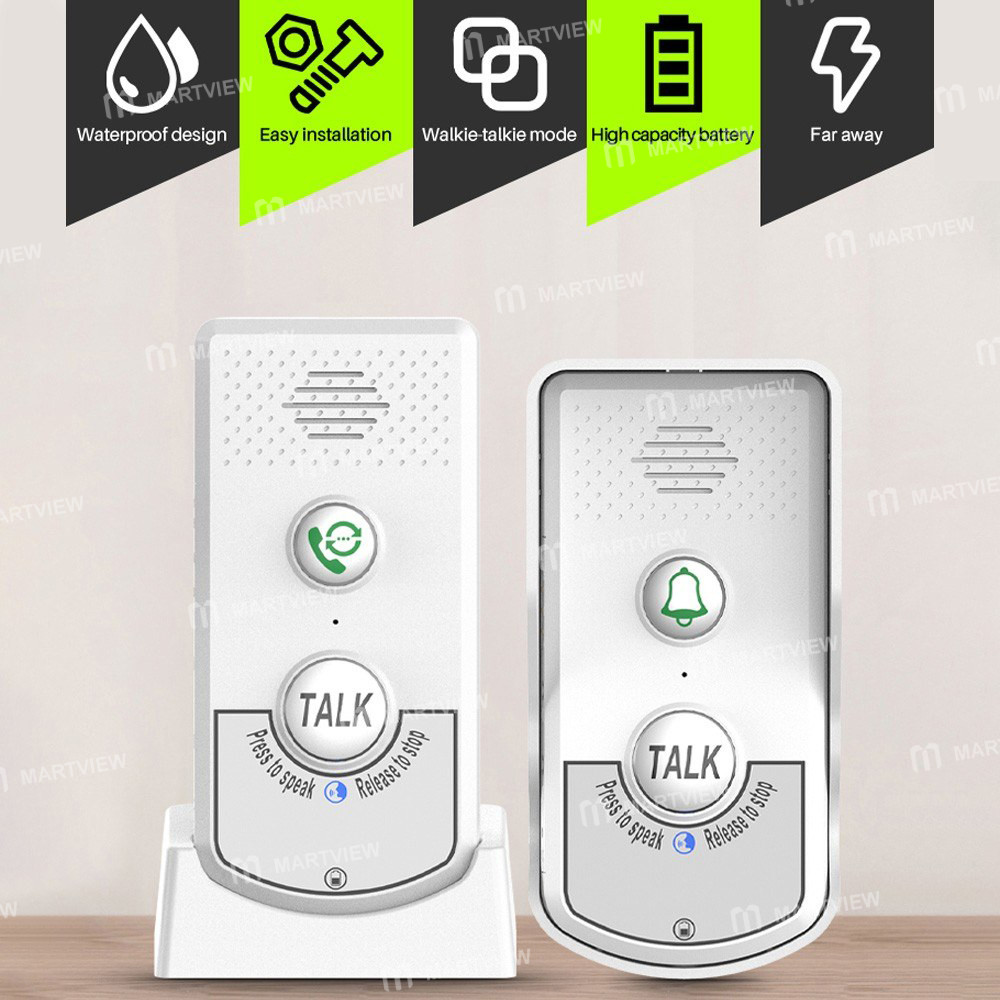 wireless doorbell-intercom-rechargeable-smart-11