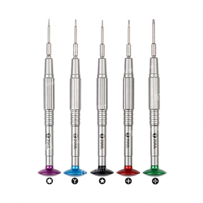 2UUL Aluminum Handle Screwdriver for Mobile Phone iPad Repair