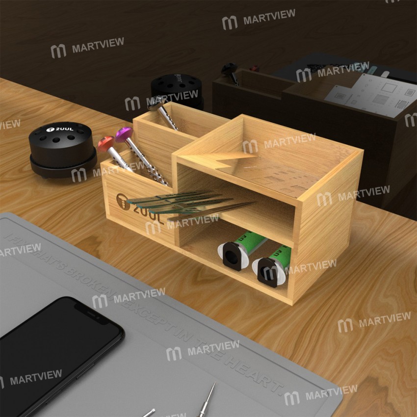 2UUL Bamboo Tool Storage Rack