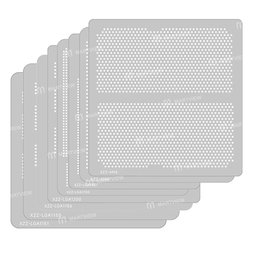 xzz motherboard-cpu-socket-bga-reballing-stencil-for-intel-lga-series-amd-am-series-1