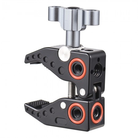 C-Type Strong Super Crab Clamp for Cameras / Monitors / LED Lights Fixing