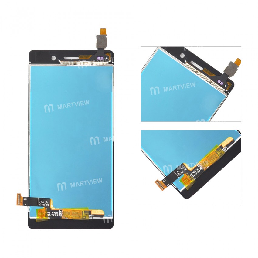 LCD Display Touch Screen Digitizer Assembly Replacement for Huawei P8 Lite - White
