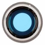 Replacement rear camera frame for iPhone 8 se 2nd se 3rd silver