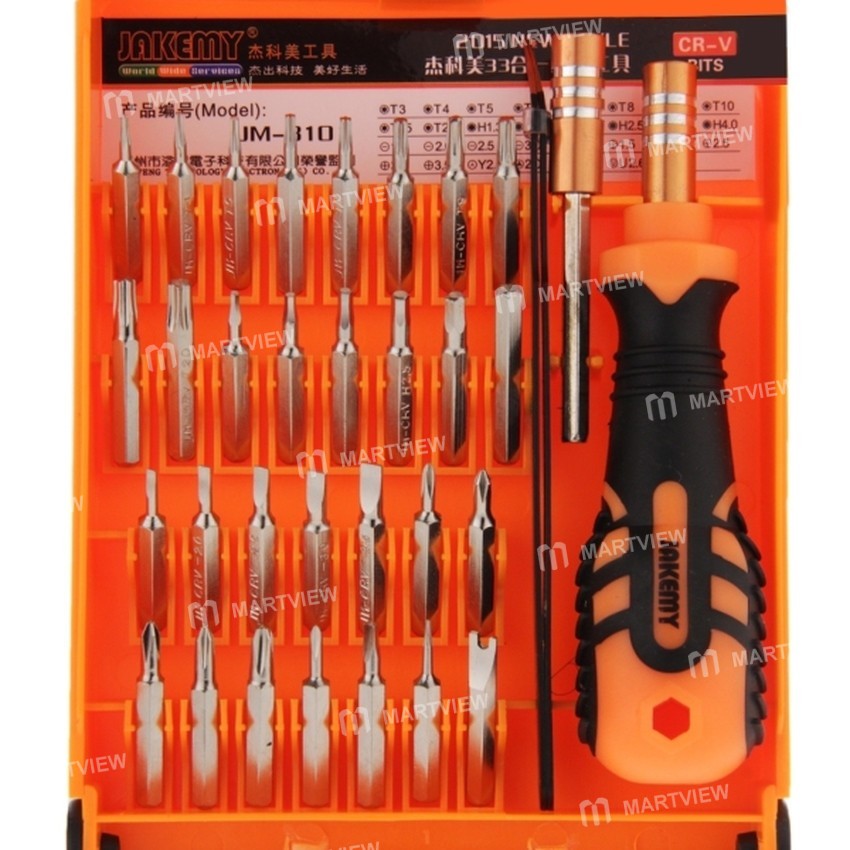 JAKEMY JM-8101 (32 in 1) Precision Screwdriver Set For Laptop & Phone
