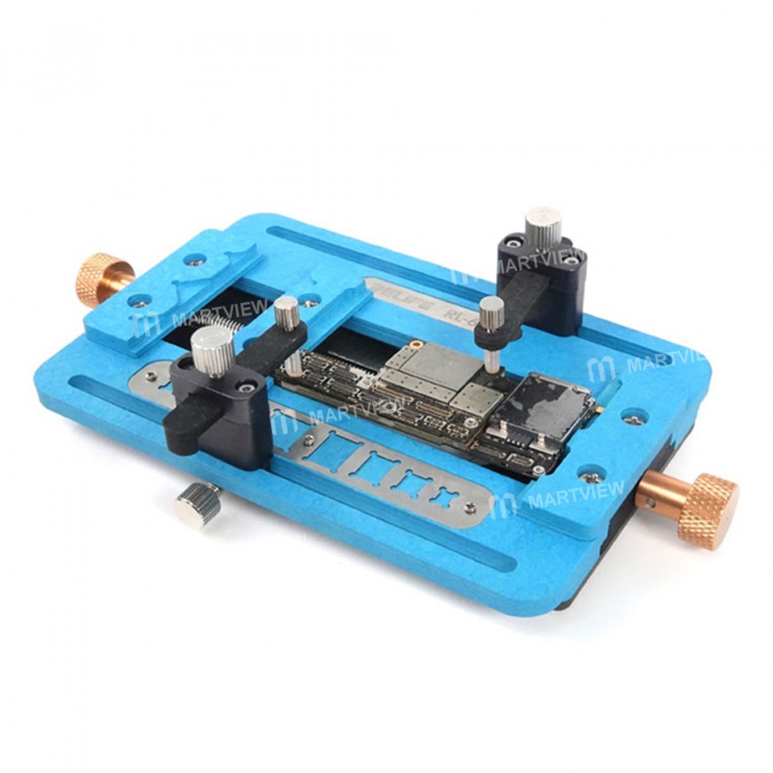 Relife RL-601F Multi-purpose Positioning Additional Track Dual Clamps Universal PCB Fixture
