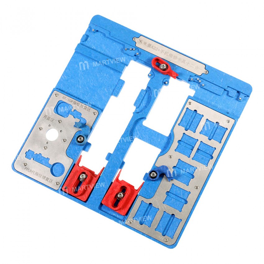 MiJing A22+ Multi-Function Motherboard Test Fixture PCB Fixture Platform Frame for iPhone Xs / XR /