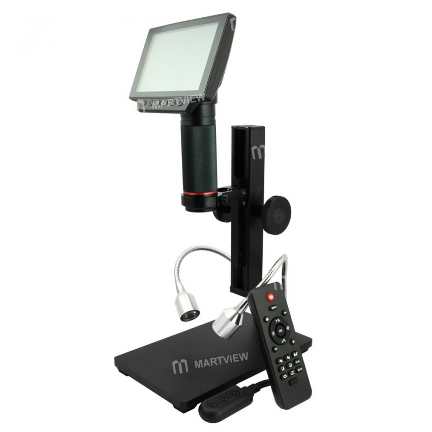 Andonstar ADSM302 5inch Display HDMI Microscope 1080P 560X Digital Microscope Camera With LED and Bi