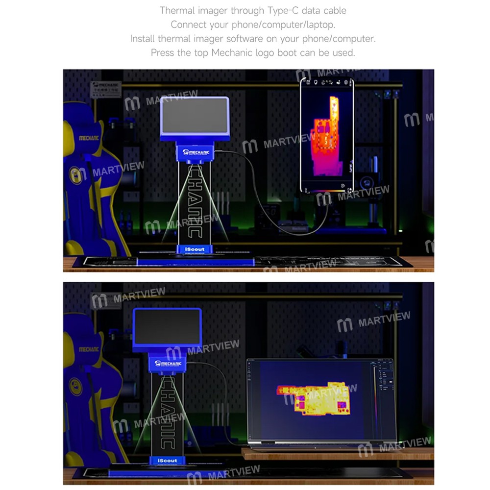 mechanic iscout-infrared-thermal-imaging-camera-for-pcb-motherboard-locate-faulty-detection-4