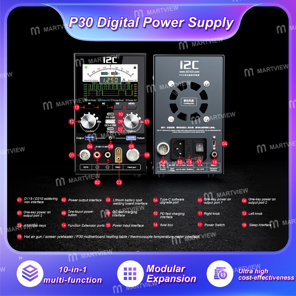 i2c p30-10-in-1-multi-function-integrated-digital-power-supply-for-soldering-and-desoldering-6