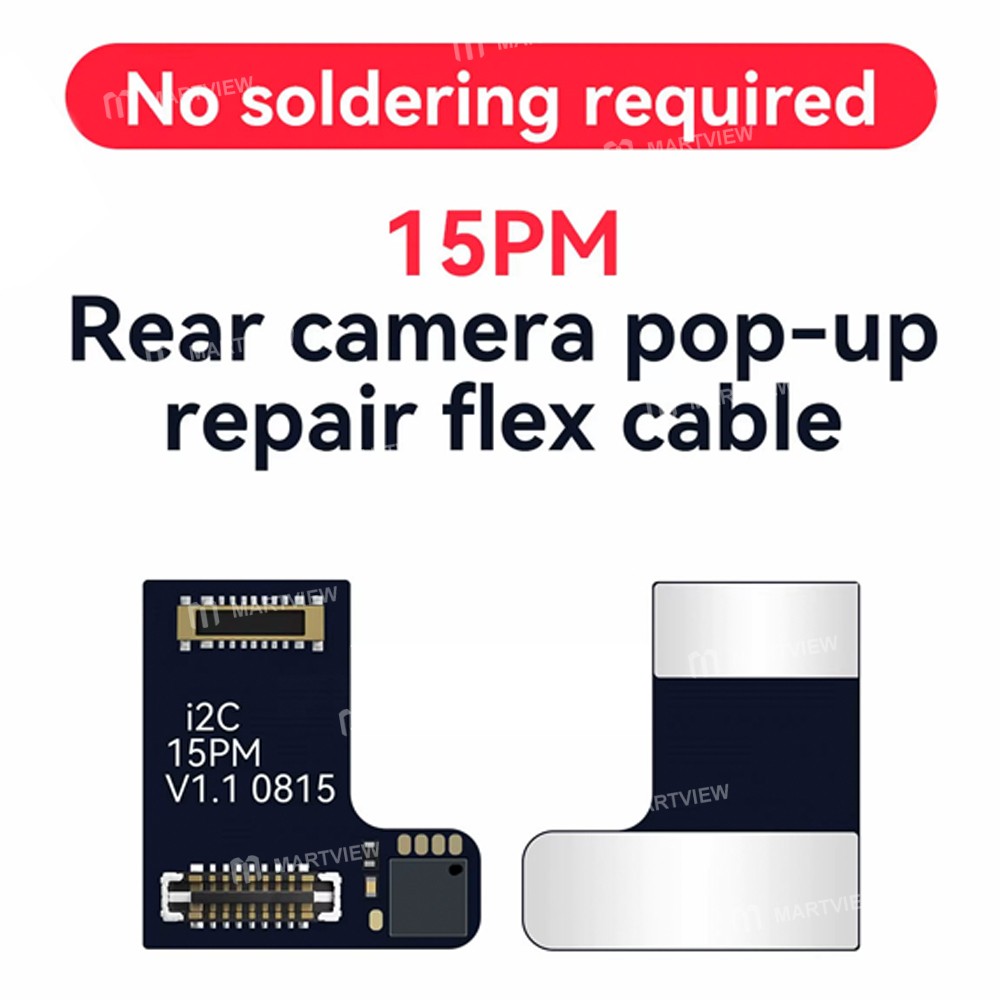 i2c i6s-programmer-rear-camera-repair-small-board-flex-cable-for-iphone-15-series-4