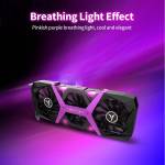 Yeston RX6800 16G / 256bit / GDDR6 PB Gaming Graphics Card with 3 Large Size Fans and Breathing Ligh
