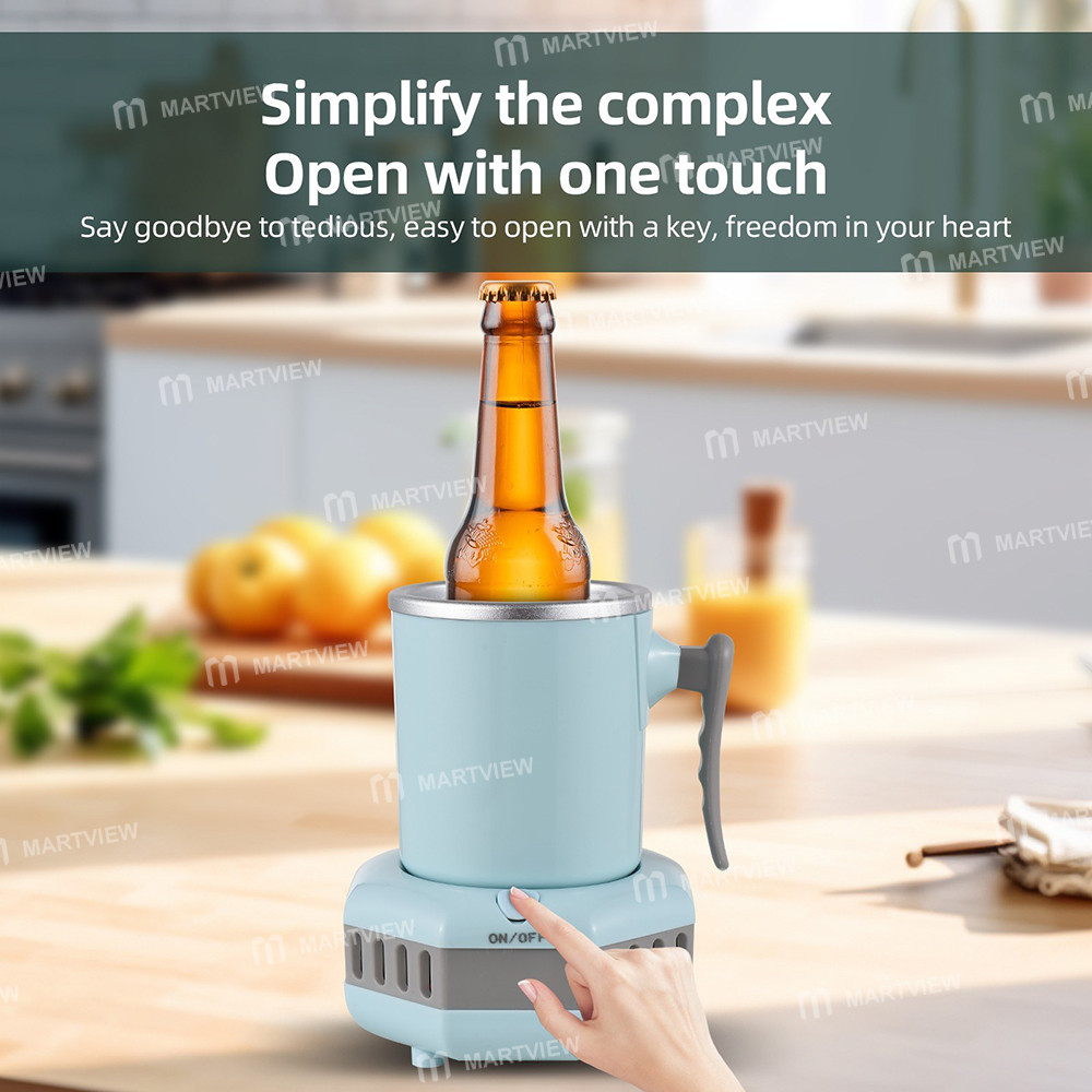 aluminum beverage-cooler-and-mug-warmer-with-handle-11