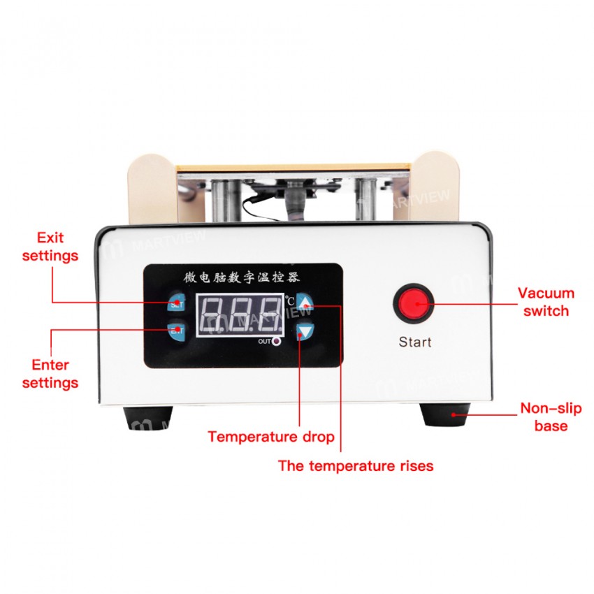 Kaisi KT-406 Automatic Built-in Vacuum Pump OCA LCD Separator Machine