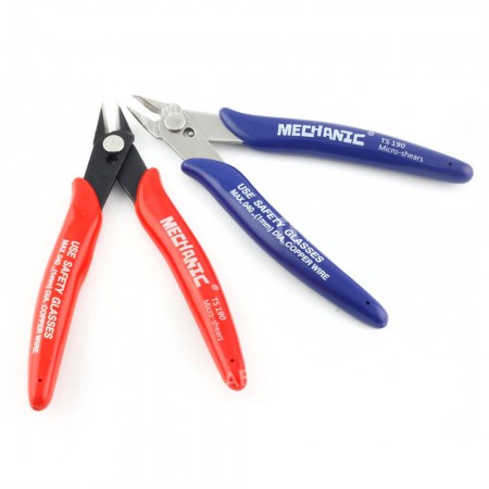 Mechanic TS190 5inch Diagonal Pliers Micro Shears DIY Mobile Phone Tablet PC Repair Tools