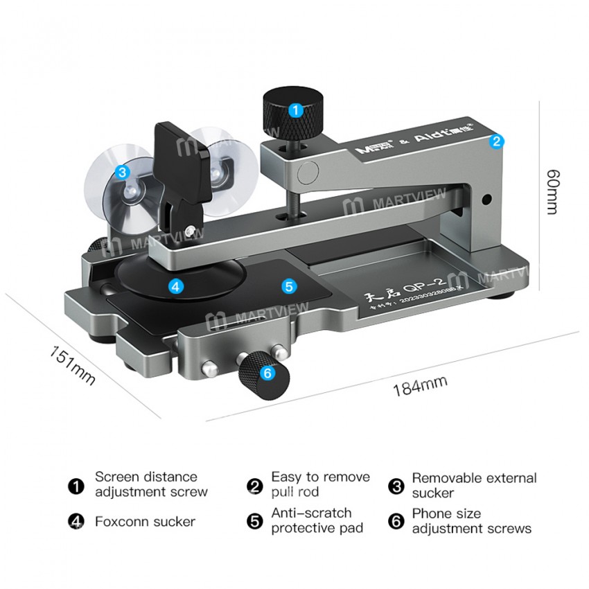 maant qp-2-apocalypse-free-heating-mobile-phone-lcd-screen-lifter-with-suction-cups-7