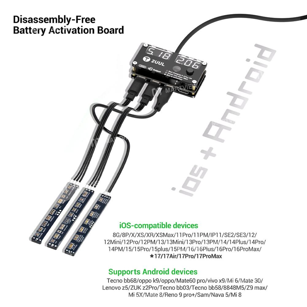 2uul bt05-disassembly-free-battery-activation-board-for-iphone-8g-to-17pro-max-most-android-3