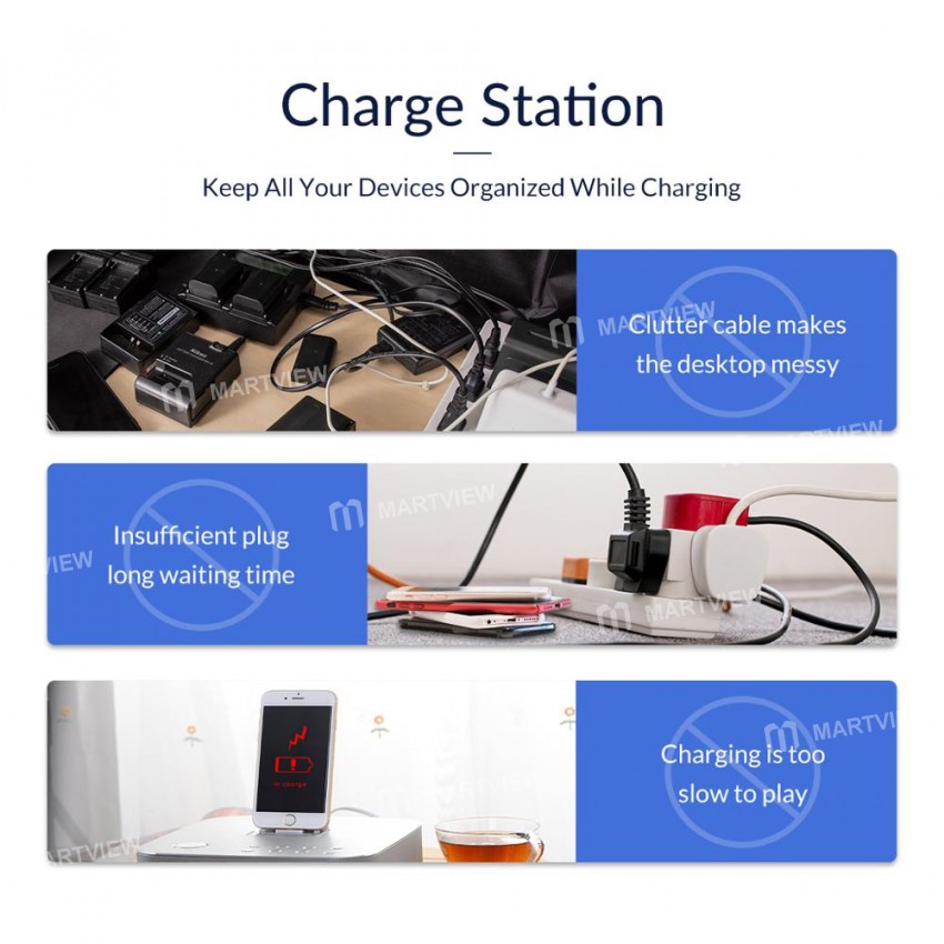 Orico DUK 10 Ports 120W USB Charger Station