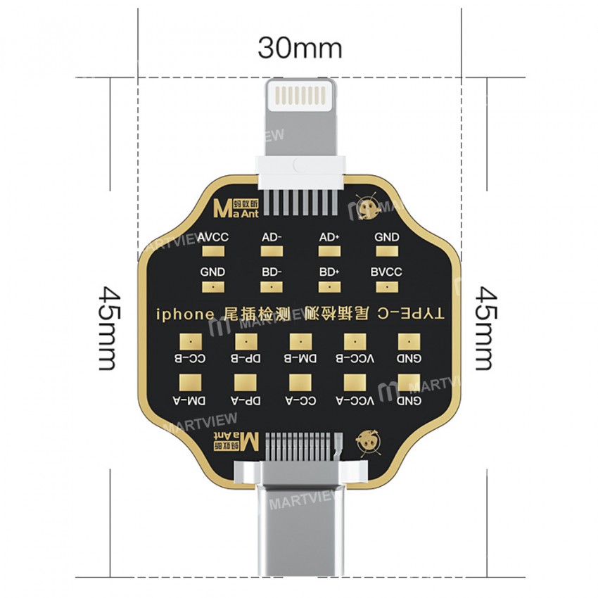 maant non-remove-phone-tail-plug-charging-fault-test-board-5
