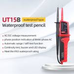 UNIT-T UT15B / UT15C IP65 Waterproof Auto Range Digital Voltage Sensitivity Tester Pen
