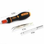 JAKEMY JM-6118 (33 in 1) Precision With Screwdriver Tweezer Sockets Bits Tools Kit Screw driver