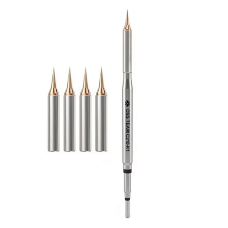 OSS Team C210-K1 Soldering Iron Tip with 5Pcs Ultra Sharp Needles for Screen / Motherboard Flying Wire