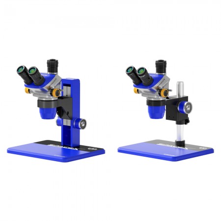 Mechanic Space X Series 6.5X-52X Continuous Zoom Trinocular Stereo Microscope for PCB Welding Repair