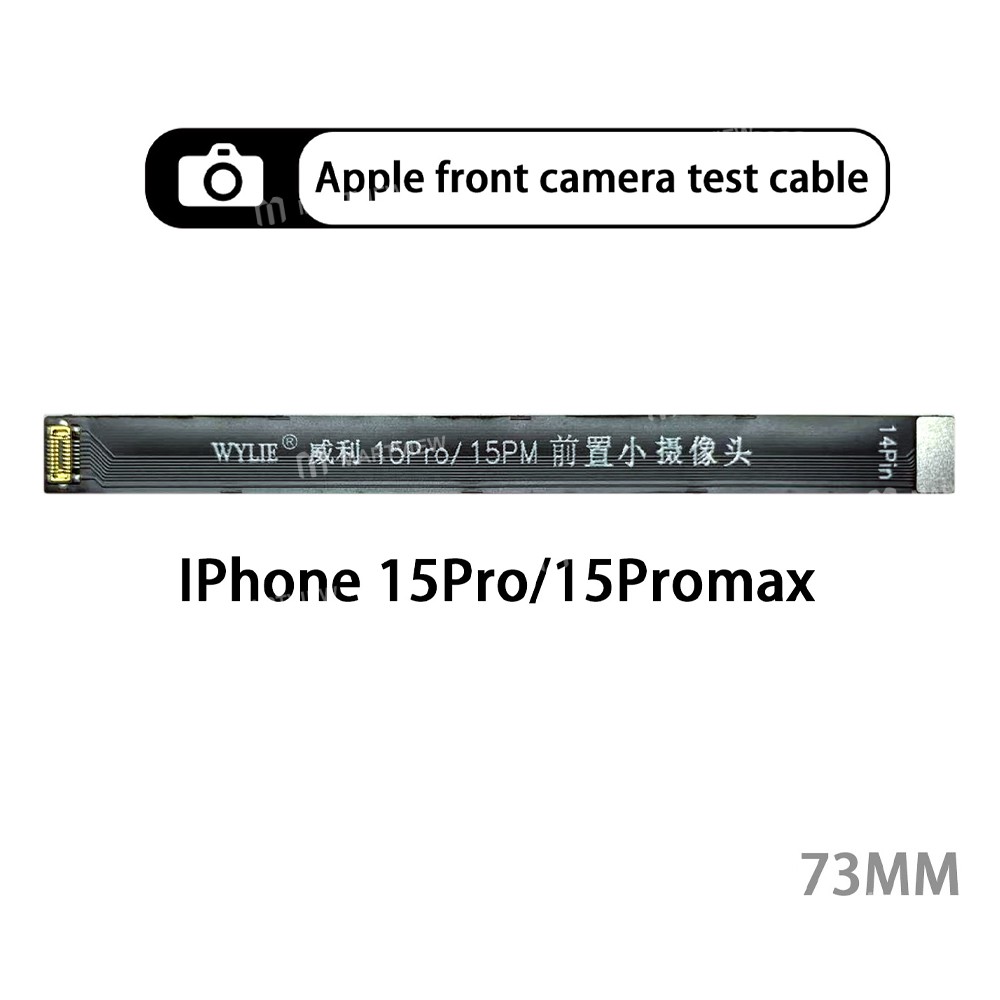 wylie front-camera-extension-test-flex-cable-for-iphone-x-to-16pro-max-6