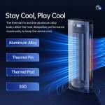 Orico M2R2 RGB Lighting Effect USB3.1 Gen2 10Gbps Aluminum M2 NVMe SSD Enclosure