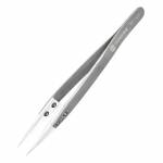 Sunshine SC-11A Non-Slip Anti-Static Ceramic Tweezers for Fly line IC Components Repair