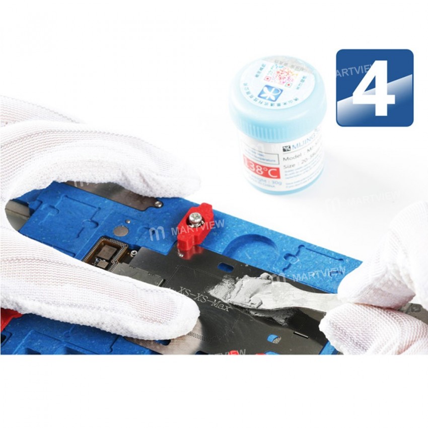 MiJing K20 Explosion-Proof Motherboard Repair PCB Holder Fixture for iPhone X / XS / XS Max