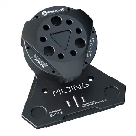 Mijing SN-13 Rotating Wheel Screwdriver Storage Rack for Mobile Phone Repair