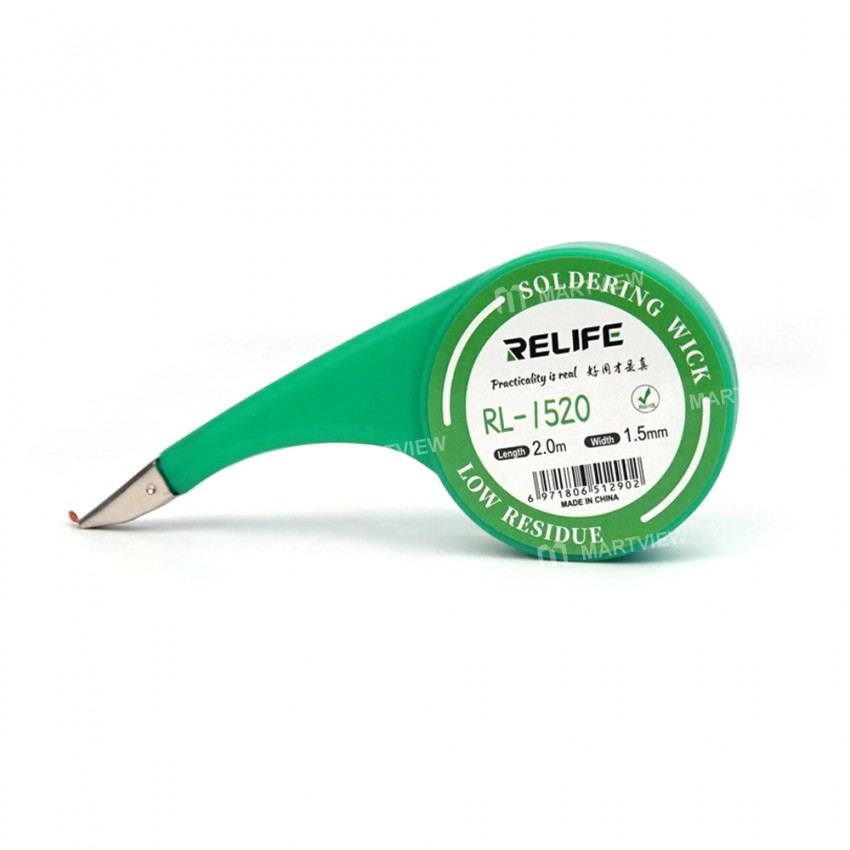 Relife RL-1520 RL-2020 RL-2520 RL-3020 RL-3520 Desoldering Wicks Dispenser Solder Remover Wick with