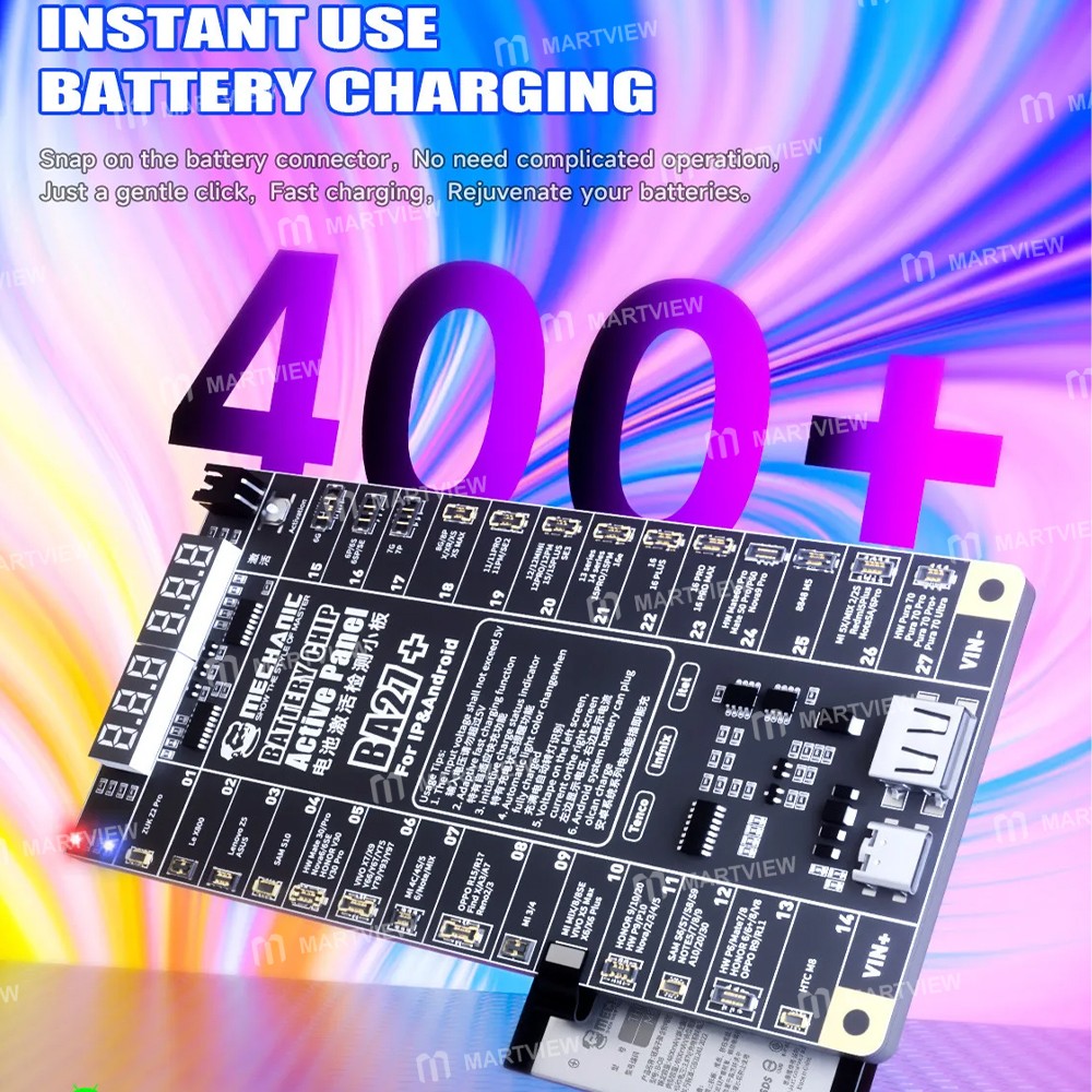 mechanic ba27-42v-low-voltage-output-battery-chip-activation-board-for-iphone-8-16pm-most-android-4