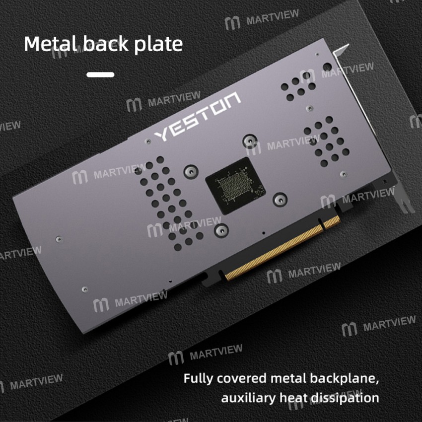 Yeston Radeon RX6500XT 4GB / GDDR6 / 64 bit Desktop computer Gaming Video Graphics Card Support DP /