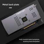 Yeston Radeon RX6500XT 4GB / GDDR6 / 64 bit Desktop computer Gaming Video Graphics Card Support DP /