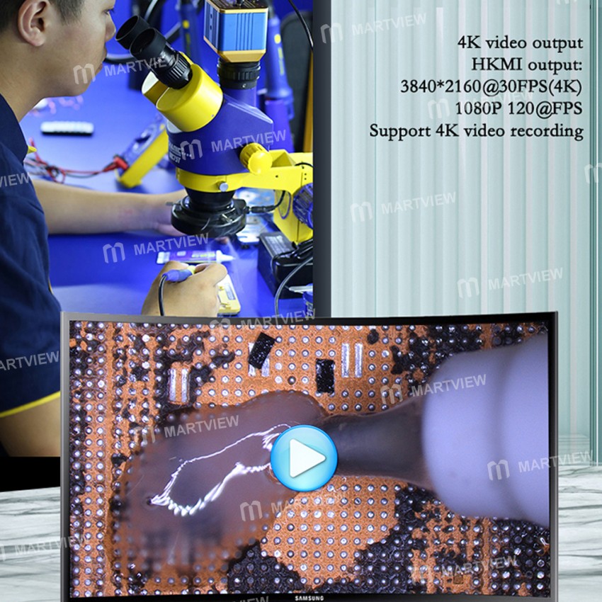Mechanic DX-4K 16 Million Pixels 4K High Definition Microscope Industrial Camera