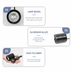 BST-9147 USB Interface Powerful Mini Green Oil UV Curing Lamp with Sensor Switch