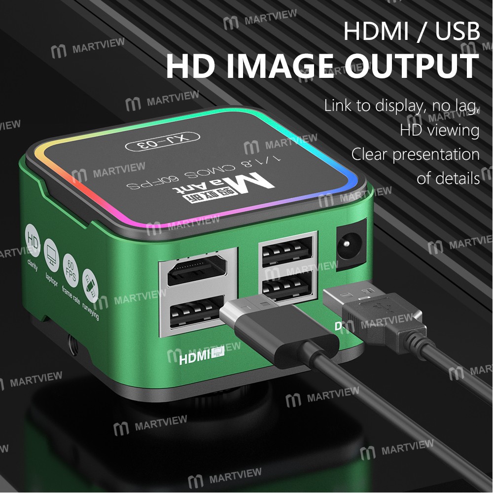 maant xj-03-colorful-hdmi-usb-output-60fps-hd-microscope-camera-for-trinocular-stereo-microscope-4