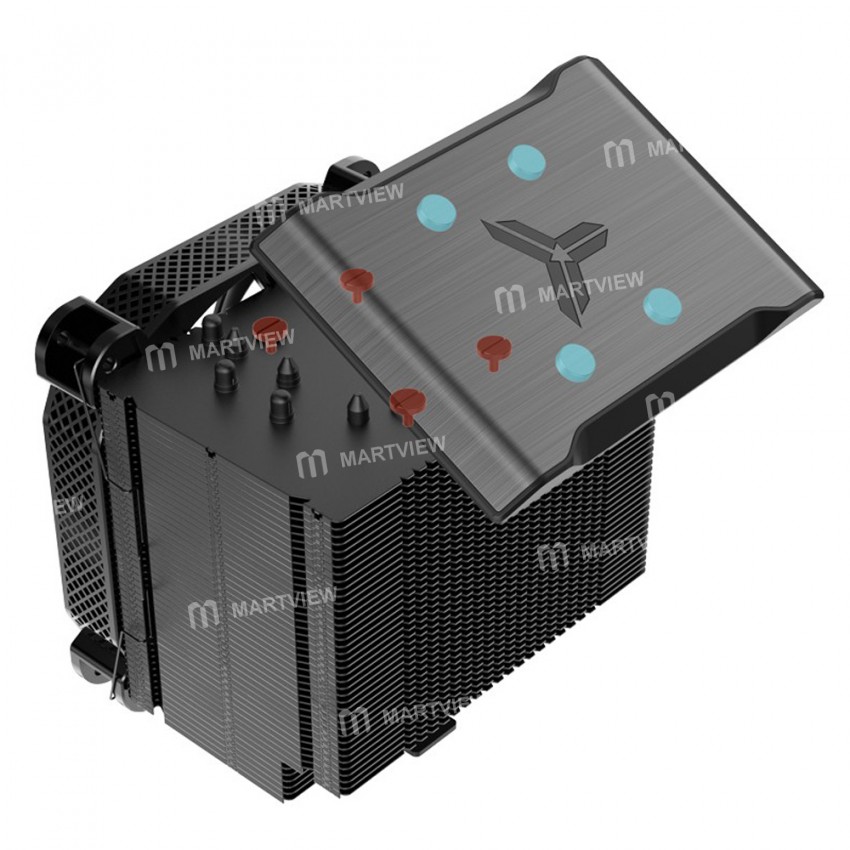 jonsbo hx-6250-14cm-6-heat-pipe-pwm-fan-tower-cpu-air-cooling-radiator-4