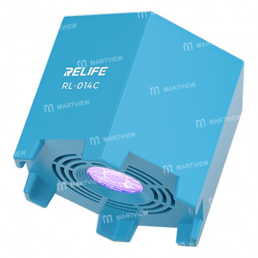 relife rl-014c-2-in-1-smart-cooling-air-fan-uv-curing-light-for-motherboard-repair-1