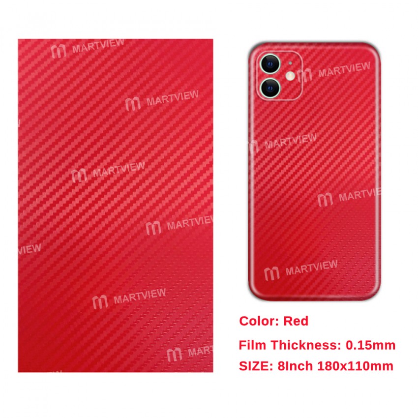 Universal 8inch Carbon Fiber Mobile Phone Back Film for Martview SP-01 Intelligent Cutting Machine -