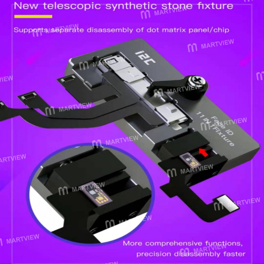 i2C 2nd Gen 11in1 Dot Matrix Repair Fixture Suitable for iPhone X -12 Series