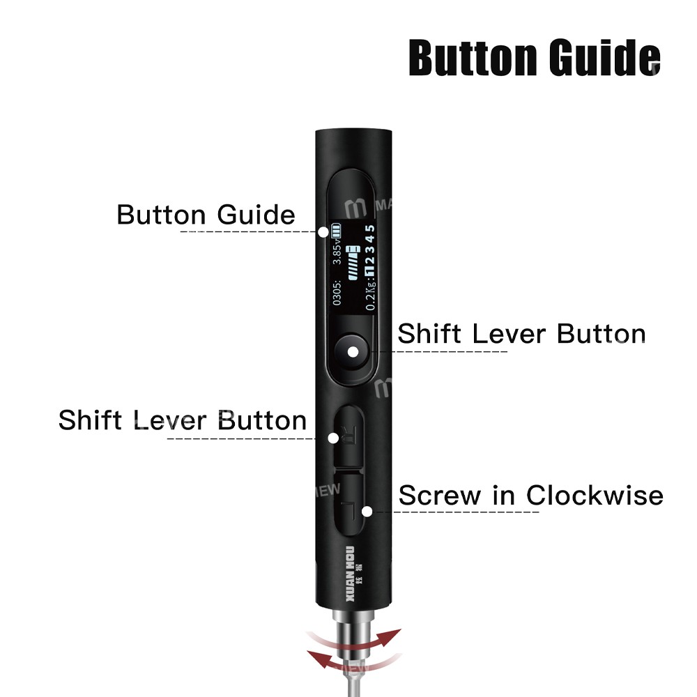 xuanhou xh-0305-series-cordless-electric-torque-screwdriver-tool-set-for-mobile-phone-repair-7