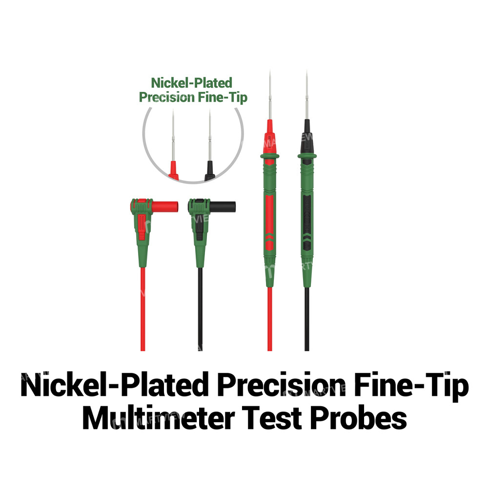2uul mt02-nickel-plated-precision-fine-tip-multimeter-test-probes-line-2