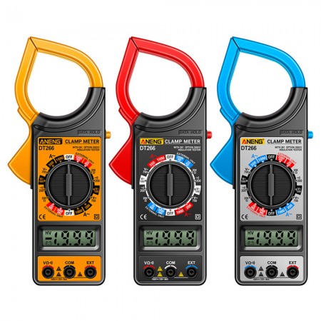 Aneng DT266 Multi-functional Large Caliber 60mm 1000A Current Clamp Meter