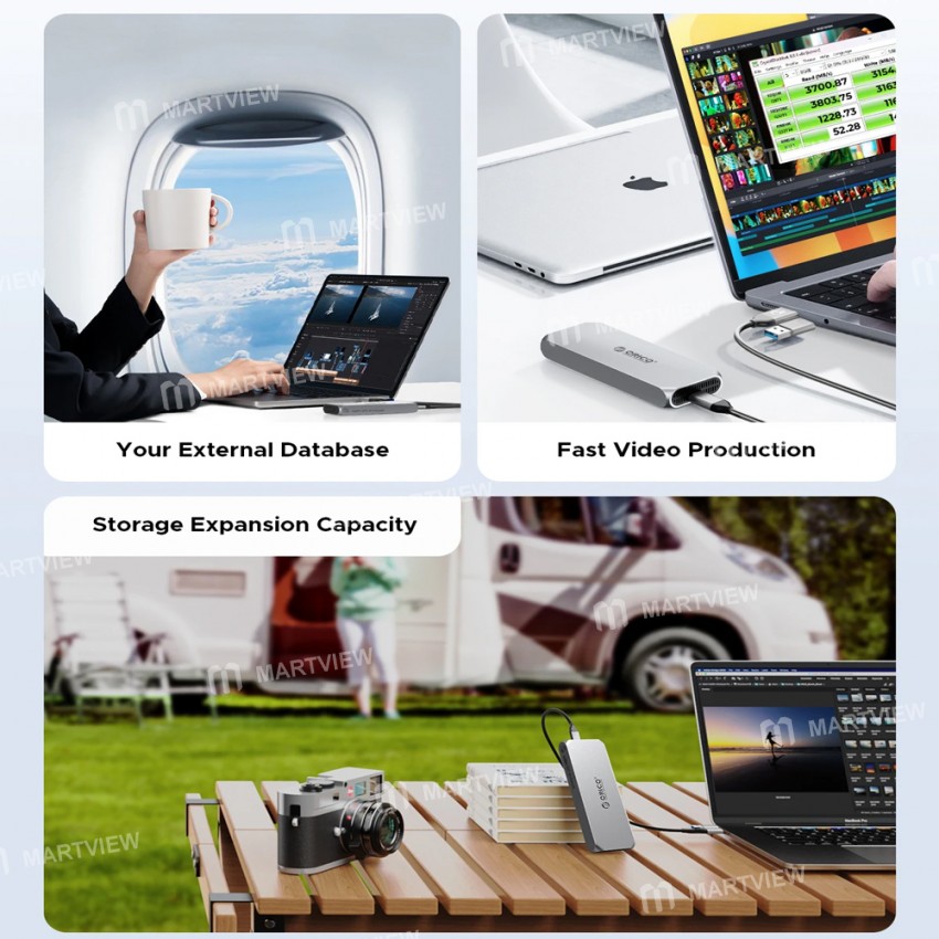 orico com2-u4-usb4-40gbps-m2-nvme-ssd-transparent-enclosure-8