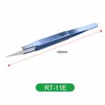 relife rt-11e-15e-anti-static-resistant-ceramic-precision-fly-leads-tweezers-for-mobile-phone-repair