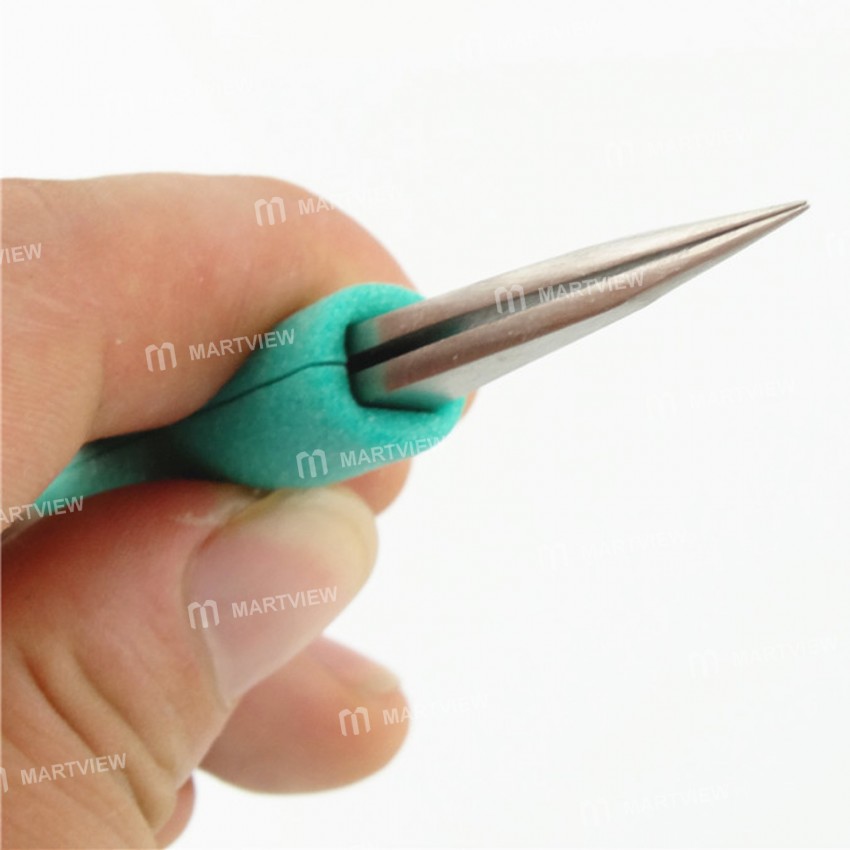 proskit antimagnetic-non-slip-precision-electroplate-tweezers-12